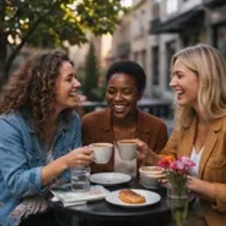 Friends outdoors